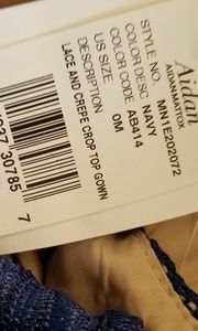 Aidan Mattox Dresses - NWT off the shoulder mermaid gown Aidan Mattox Dresses - NWT off the shoulder mermaid gown